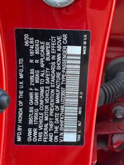 
2020 Honda Civic Sport full									