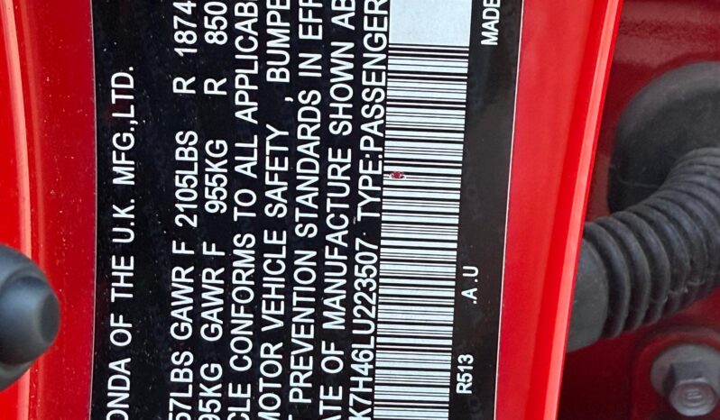 
2020 Honda Civic Sport full									