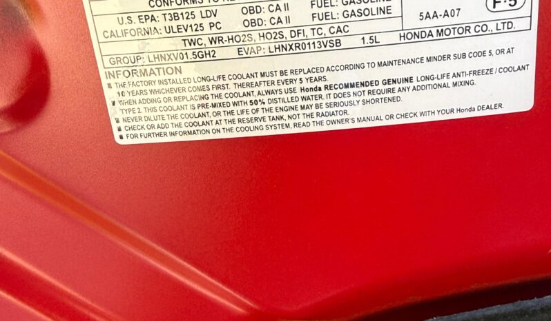 
2020 Honda Civic Sport full									